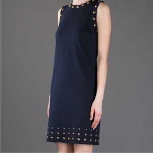 MICHAEL Michael Kors red Dress with Gold Studs